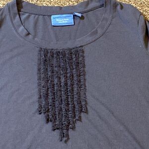 Simply Vera Vera Wang Woman Top Blouse Size L